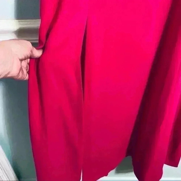 NWT J. Crew Hot Pink Maxi Dress Spaghetti Strap Size 6 - Picture 2 of 12